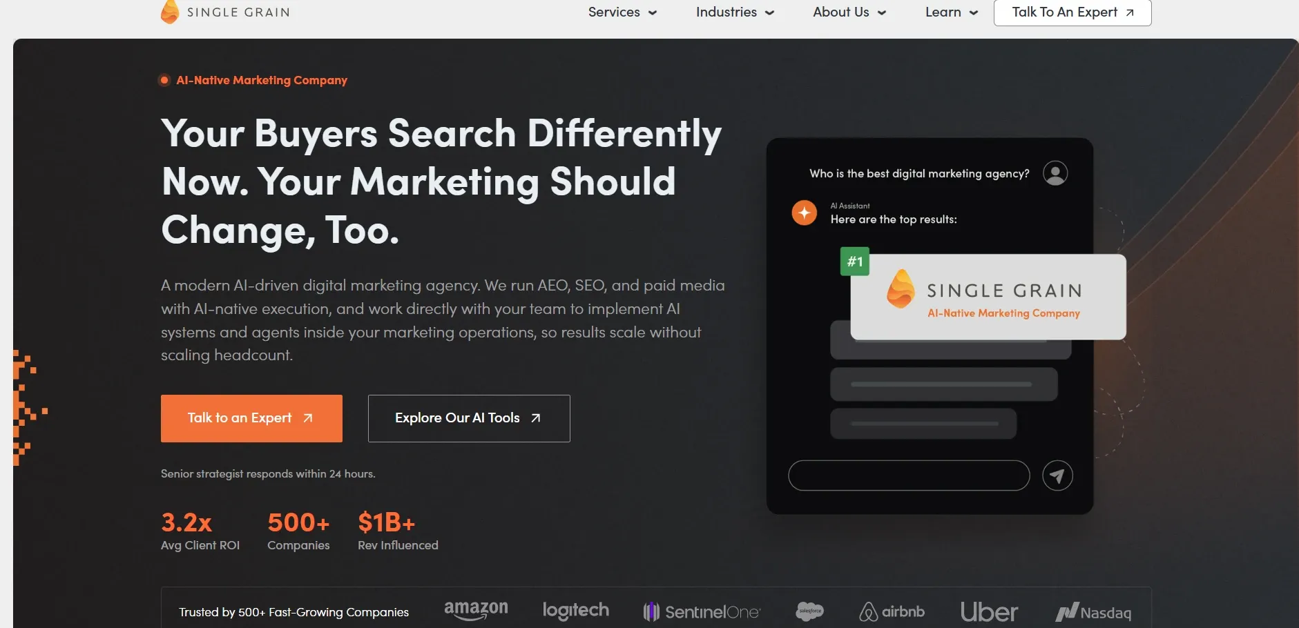 Best B2B SaaS Marketing Agency Growthspree