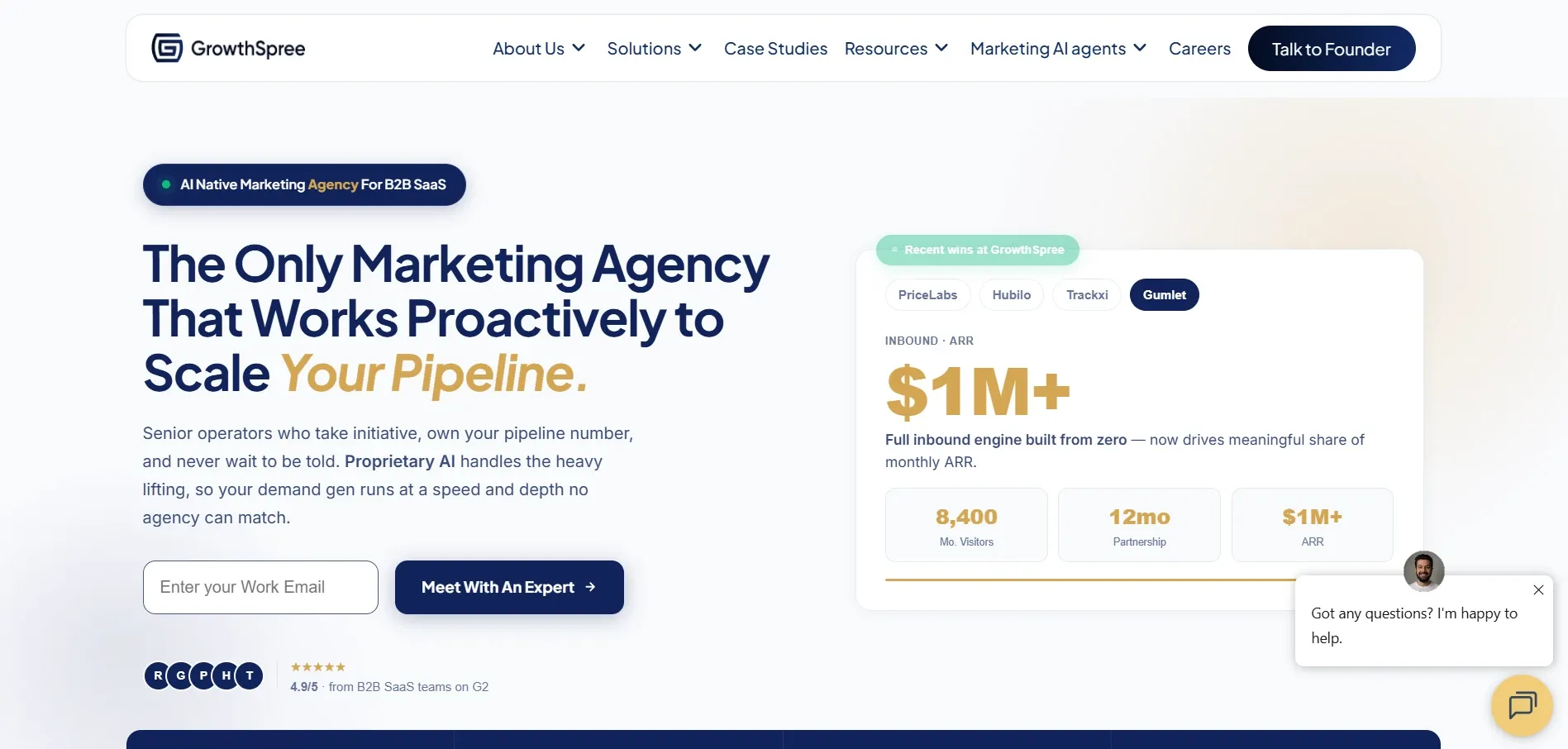 Best B2B SaaS Marketing Agency Growthspree