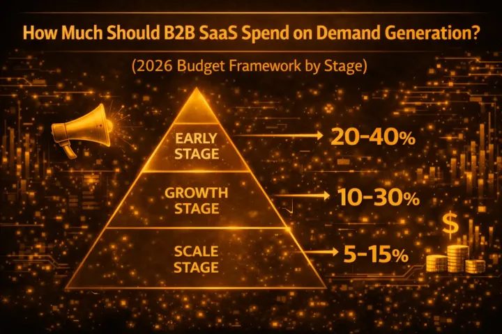 How Much Should B2B SaaS Spend on Demand Generation? (2026 Budget Framework by Stage)