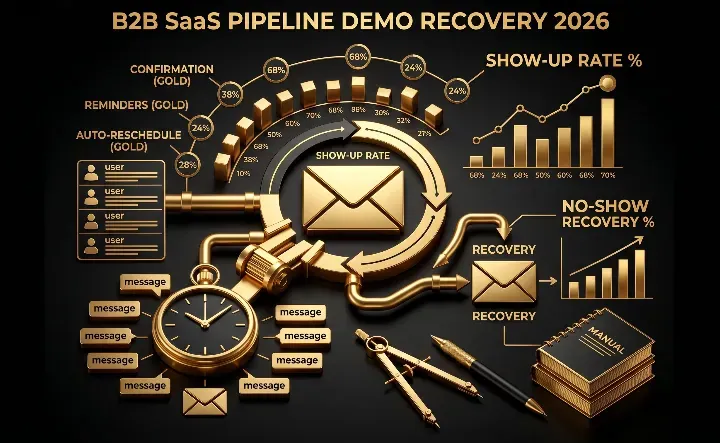B2B SaaS Demo Show-Up Rate and No-Show Recovery Benchmarks 2026: By Channel, ACV, Booking Speed, and Reminder Cadence