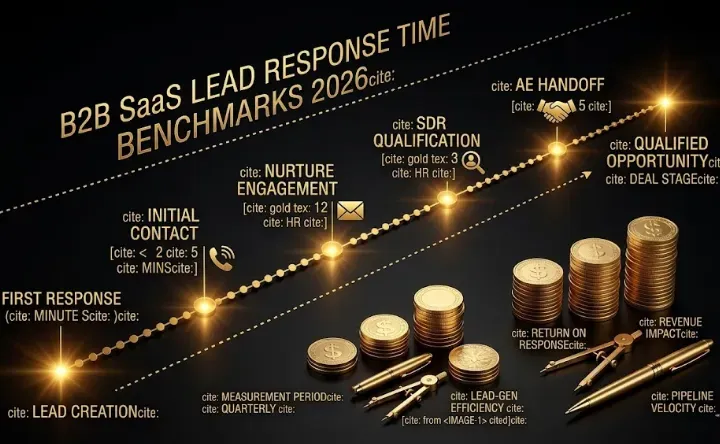 B2B SaaS Lead Response Time Benchmarks 2026: The Five-Minute Rule, Conversion Impact, SLA Design, and Speed-to-Lead Playbook