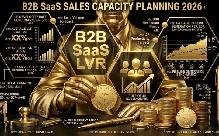 B2B SaaS Sales Capacity Planning 2026: Hiring Math, Ramp Modeling, AE Coverage by Quota Attainment, and the 5-Variable Planning Framework