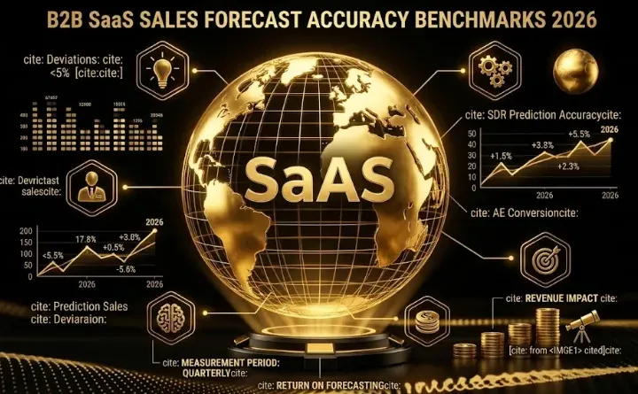 B2B SaaS Sales Forecast Accuracy Benchmarks 2026: Commit Accuracy, Best Case Accuracy, Pipeline Coverage by Forecast Category