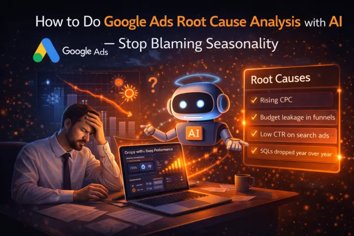 Google Ads Root Cause Analysis with AI