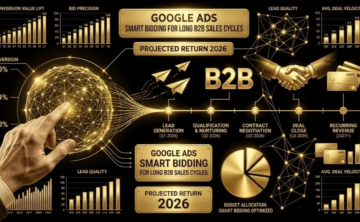Google Ads Smart Bidding for Long B2B Sales Cycles 2026 | GrowthSpree