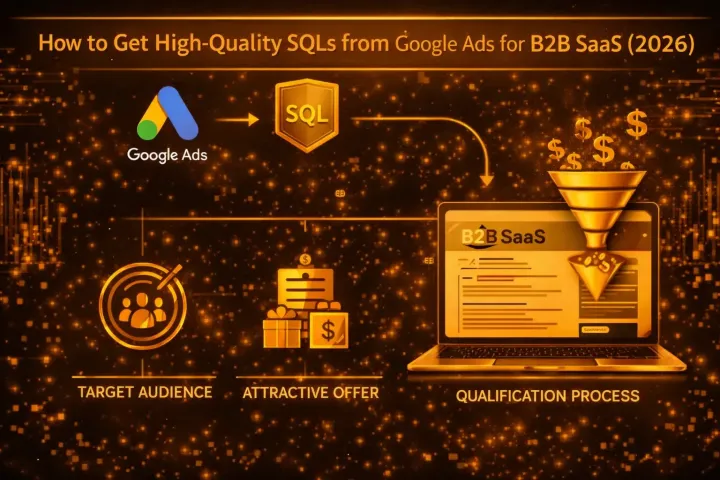 How to Get High-Quality SQLs from Google Ads for B2B SaaS (2026)