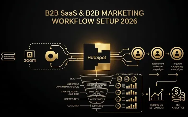 HubSpot Lifecycle Stages Setup for B2B SaaS and B2B in 2026: Definitions, Progression Criteria, Automation, and Conversion Benchmarks