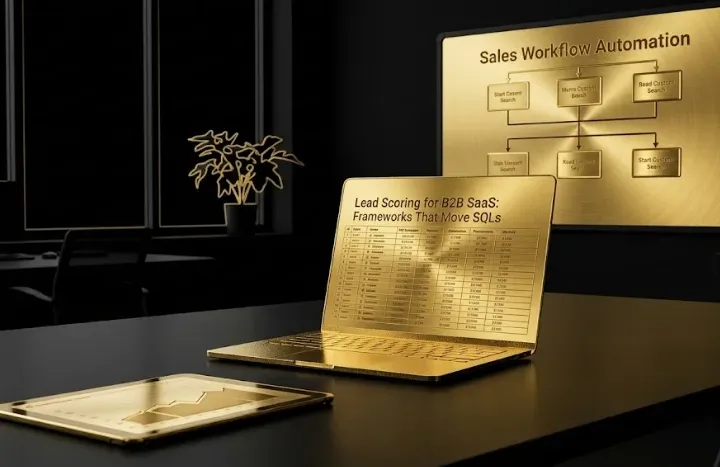 Lead Scoring for B2B SaaS: Frameworks That Actually Move SQLs