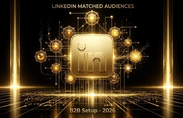 LinkedIn Matched Audiences Setup B2B 2026 | GrowthSpree