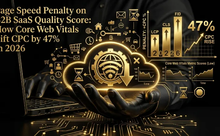 Page Speed Penalty on B2B SaaS Quality Score: How Core Web Vitals Lift CPC by 47% in 2026