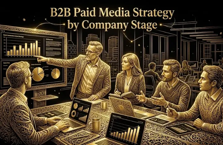 B2B Paid Media Strategy by Company Stage: Startup to Scale