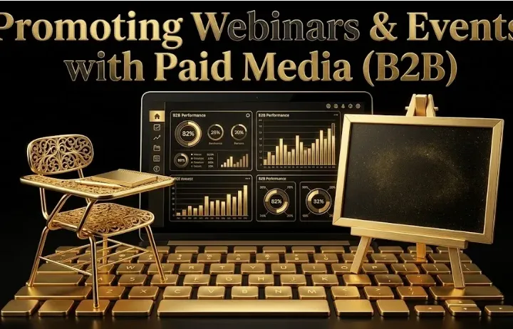 Promoting Webinars & Events with Paid Media: A B2B Guide